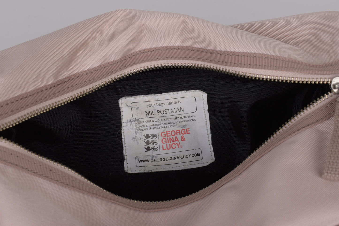 * George Gina & Lucy "Mr. Postman" Pink Shoulder Bag 31x27cm V.Good 8/10
