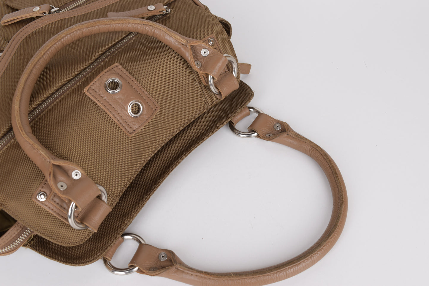 * George Gina & Lucy "Style Stalker" Bronze HandBag 32x29cm Excellent 9/10