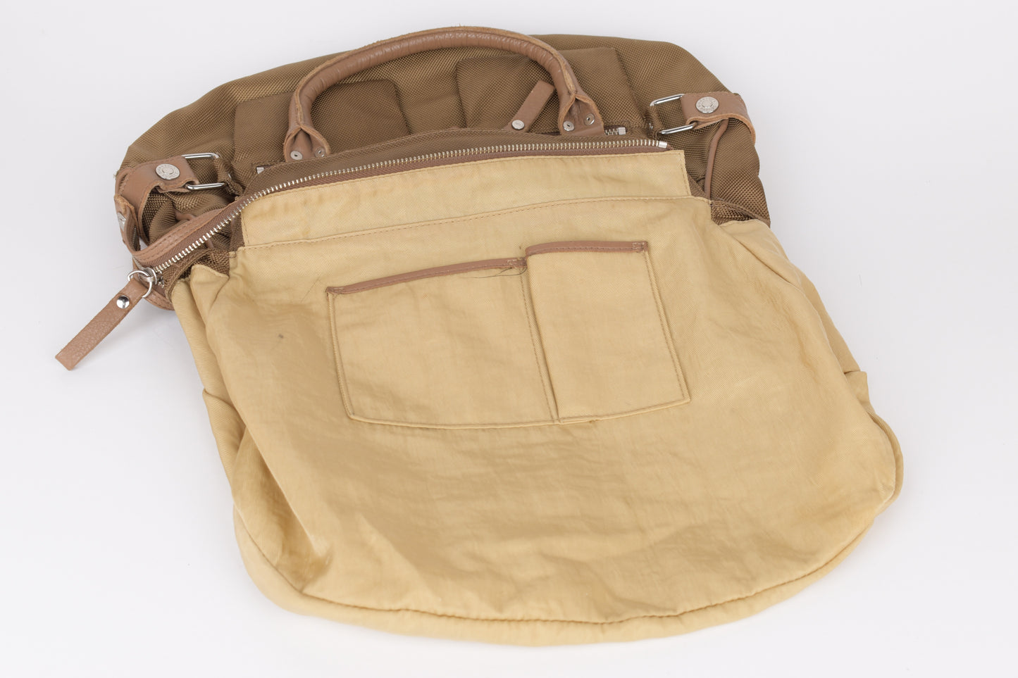 * George Gina & Lucy "Style Stalker" Bronze HandBag 32x29cm Excellent 9/10