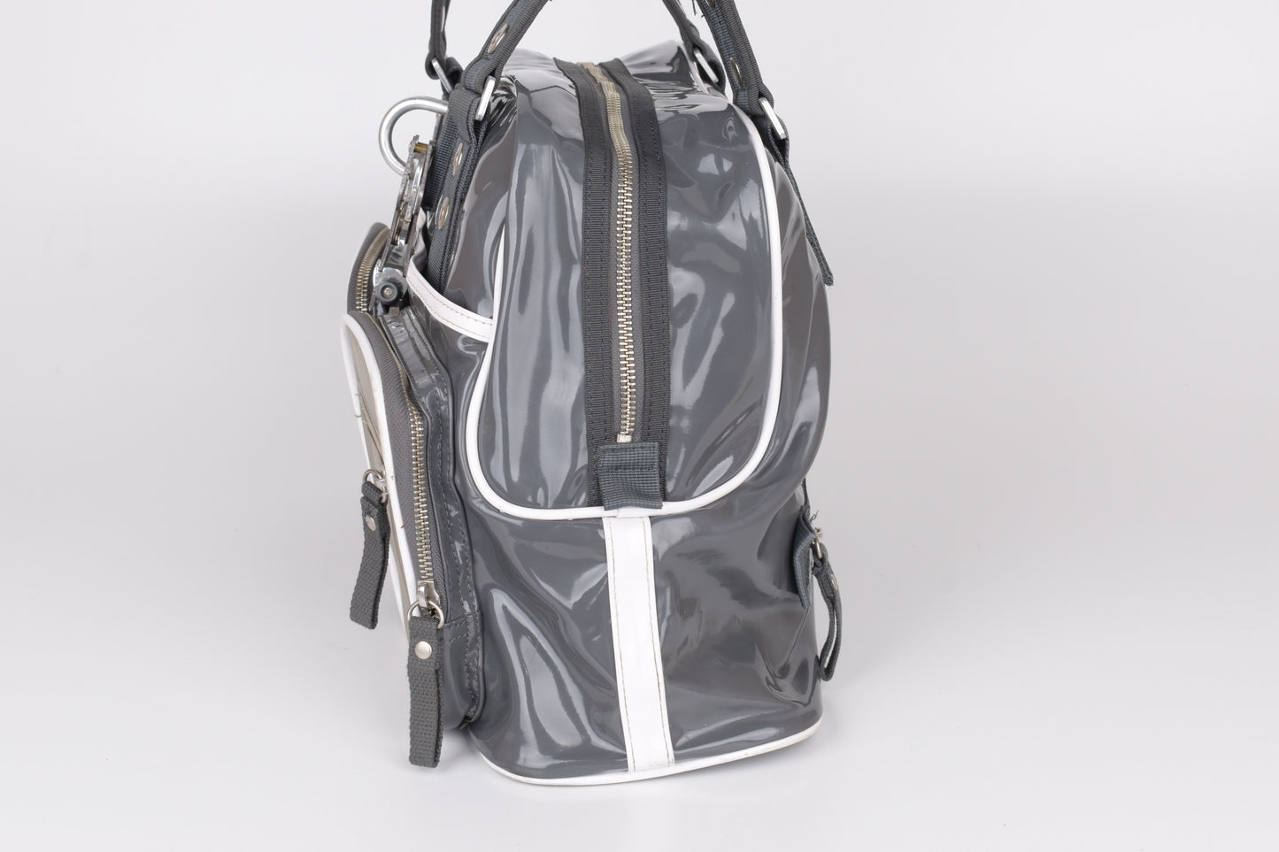 * George Gina & Lucy "Room Mate S. H." Gray Bag 40x27cm V.Good 8/10
