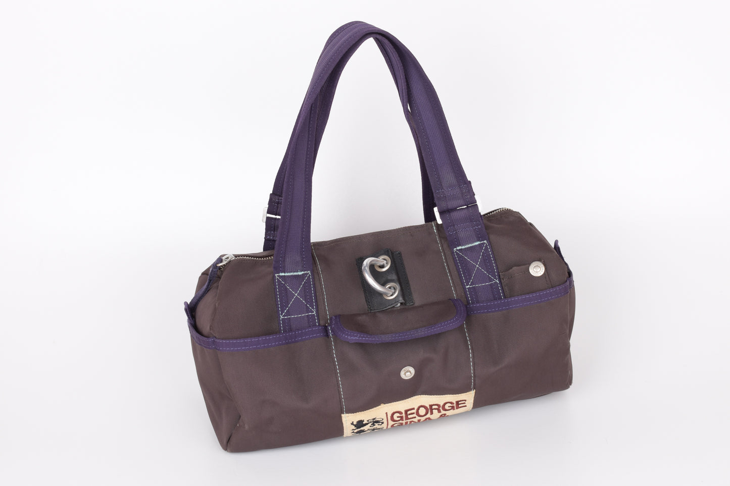 * George Gina & Lucy "Good Morning Paris" Brown Bag 36x19cm V.Good 8/10