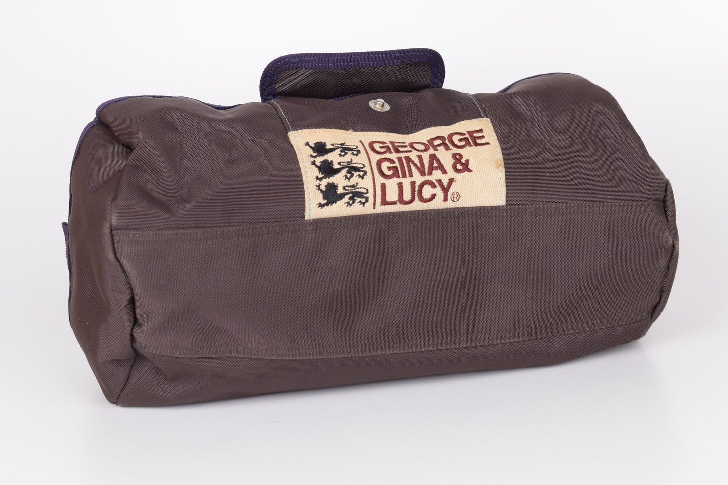 * George Gina & Lucy "Good Morning Paris" Brown Bag 36x19cm V.Good 8/10
