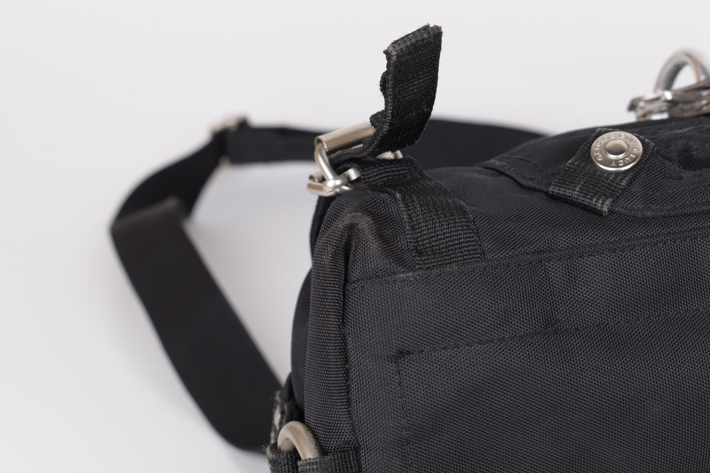 * George Gina & Lucy "Paradise Angel" Black Shoulder Bag 34x19cm V.Good 8/10