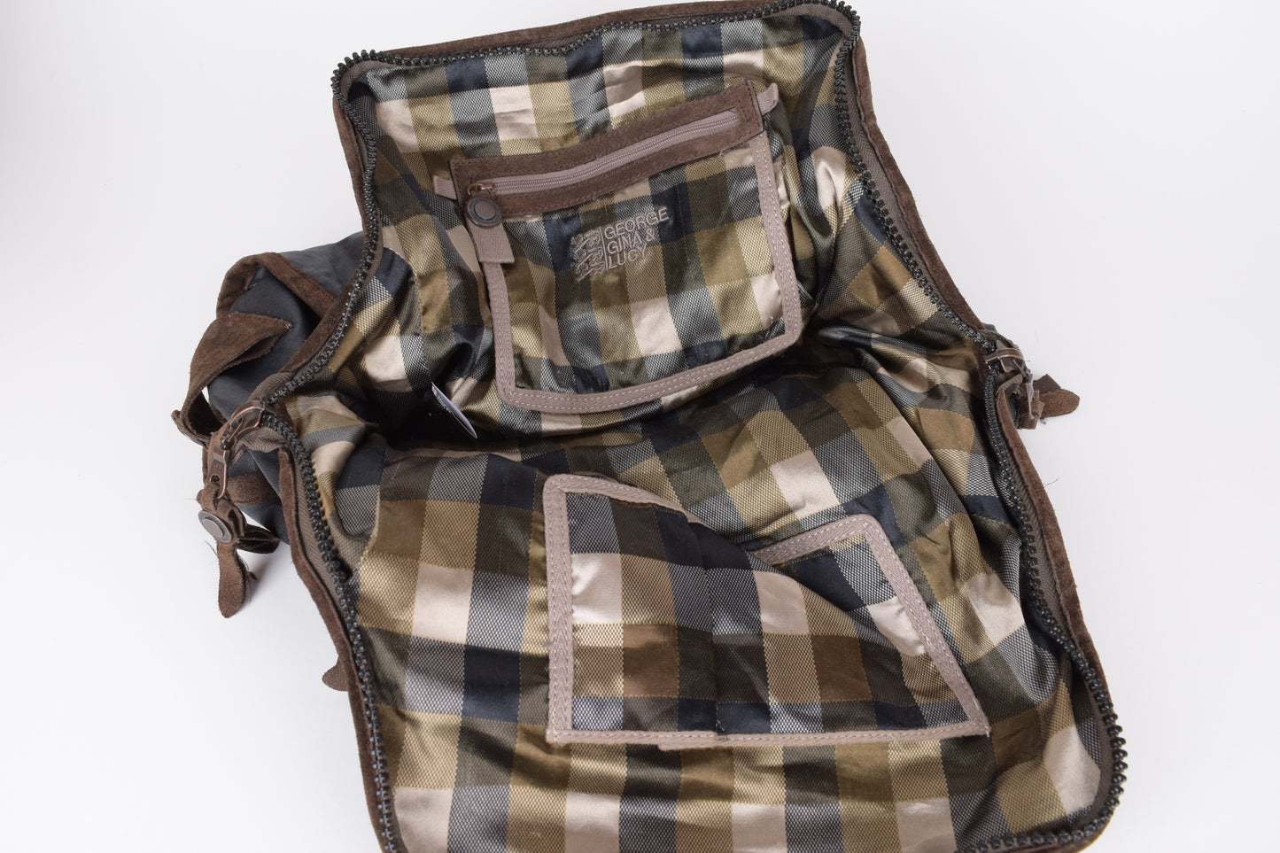 * George Gina & Lucy "Highness of Hotness" Black Shoulder Bag 44x36cm V.Good 7/10