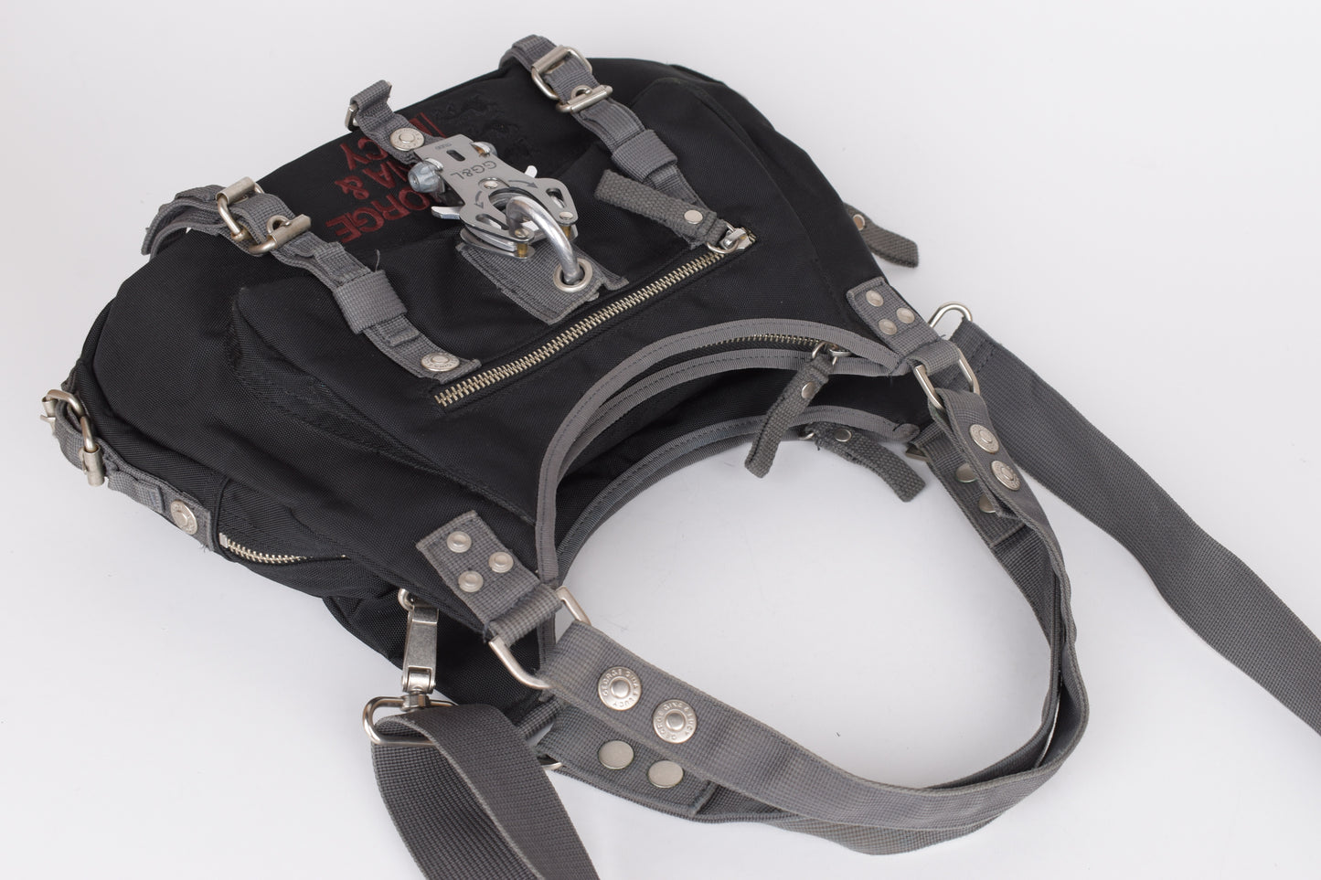 * George Gina & Lucy "Mos Cowgirl" Black HandBag 35x24cm Excellent 9/10