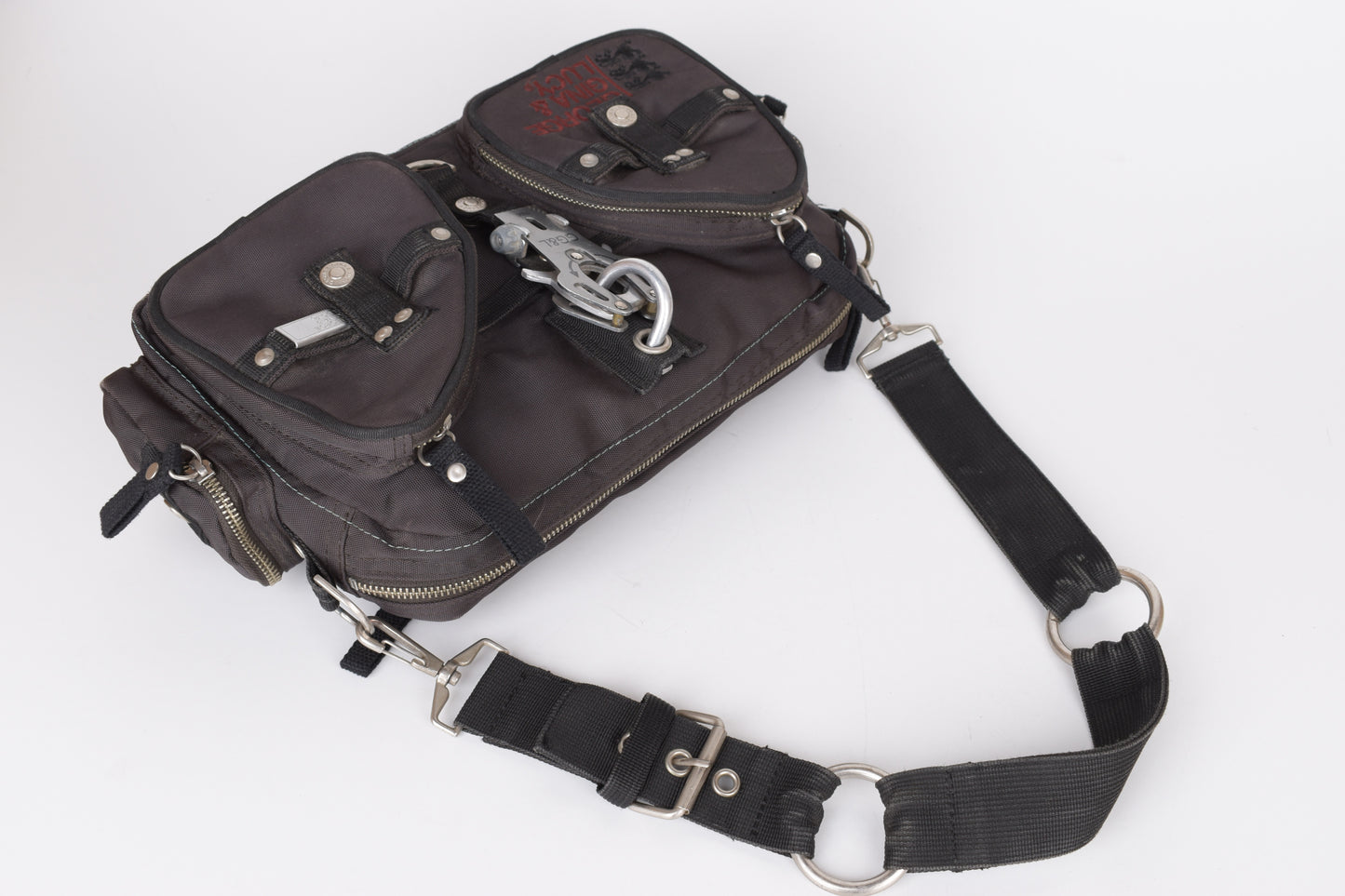 * George Gina & Lucy "The Schnitzel" Brown Shoulder Bag 34x18cm V.Good 7/10