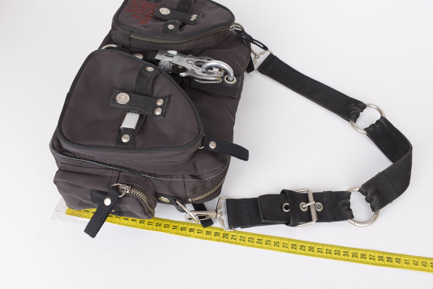 * George Gina & Lucy "The Schnitzel" Brown Shoulder Bag 34x18cm V.Good 7/10