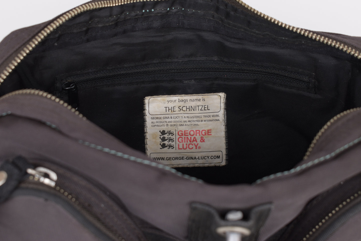 * George Gina & Lucy "The Schnitzel" Brown Shoulder Bag 34x18cm V.Good 7/10