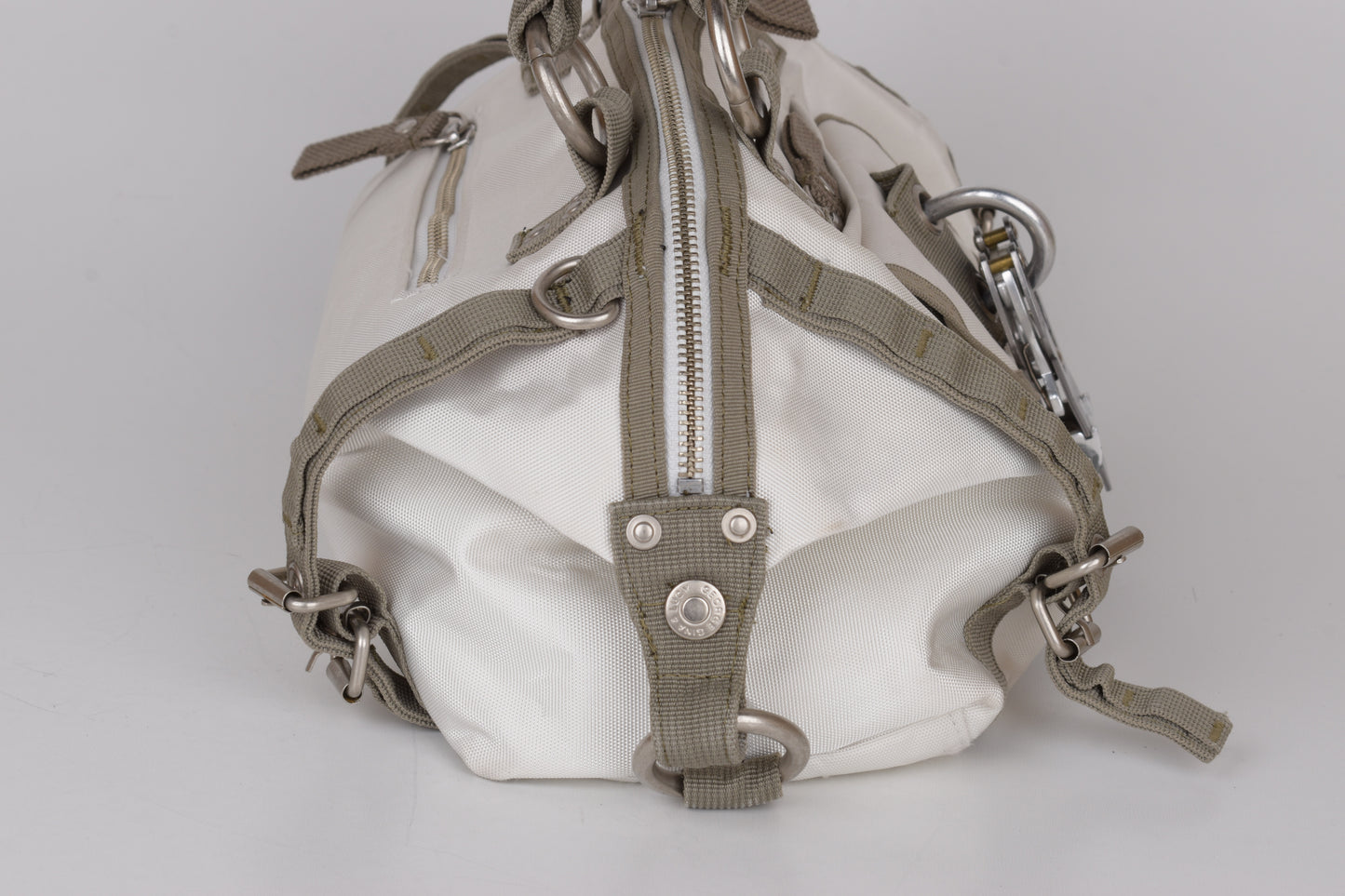 * George Gina & Lucy "Paradise Angel" White Shoulder Bag 34x19cm Excellent 9/10