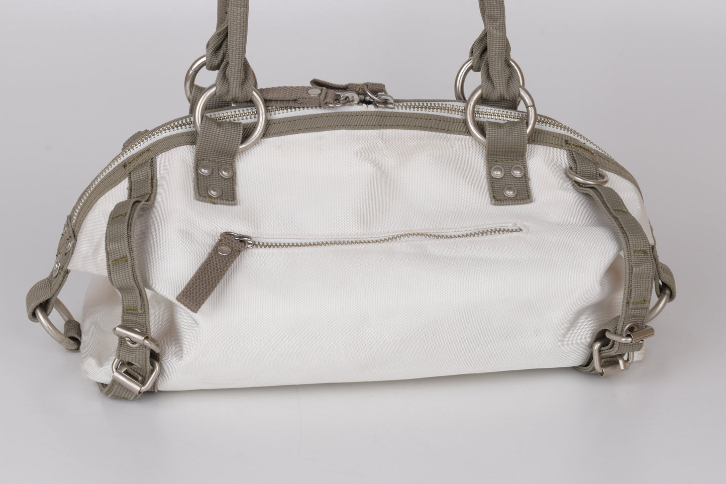 * George Gina & Lucy "Paradise Angel" White Shoulder Bag 34x19cm Excellent 9/10