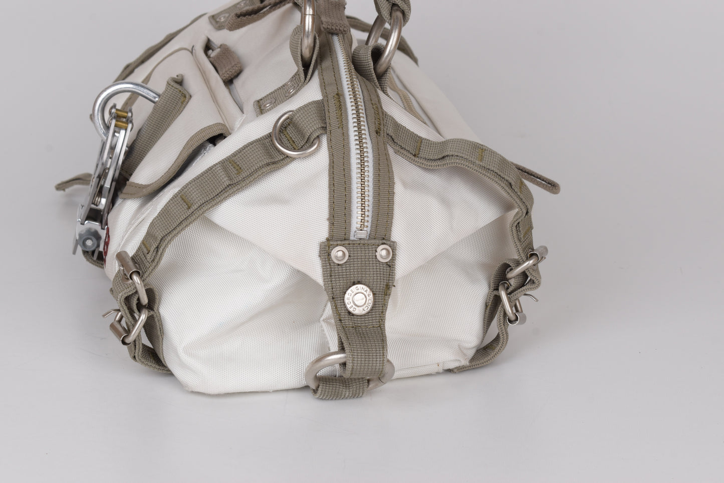 * George Gina & Lucy "Paradise Angel" White Shoulder Bag 34x19cm Excellent 9/10