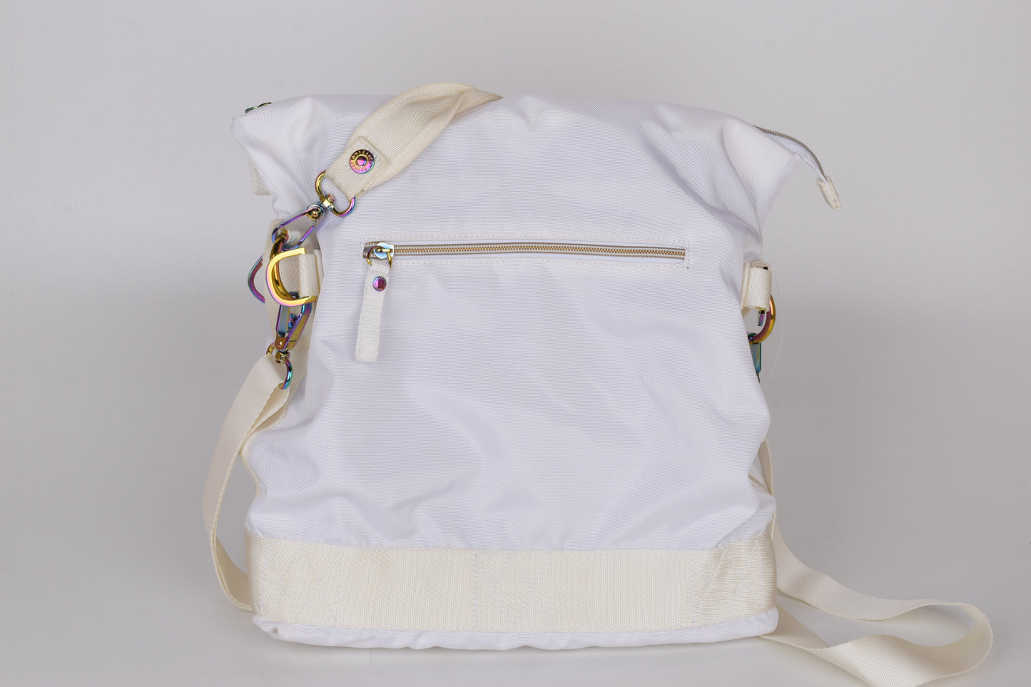 * George Gina & Lucy "100 Peaches" White Shoulder Bag 33x35cm Excellent 10/10