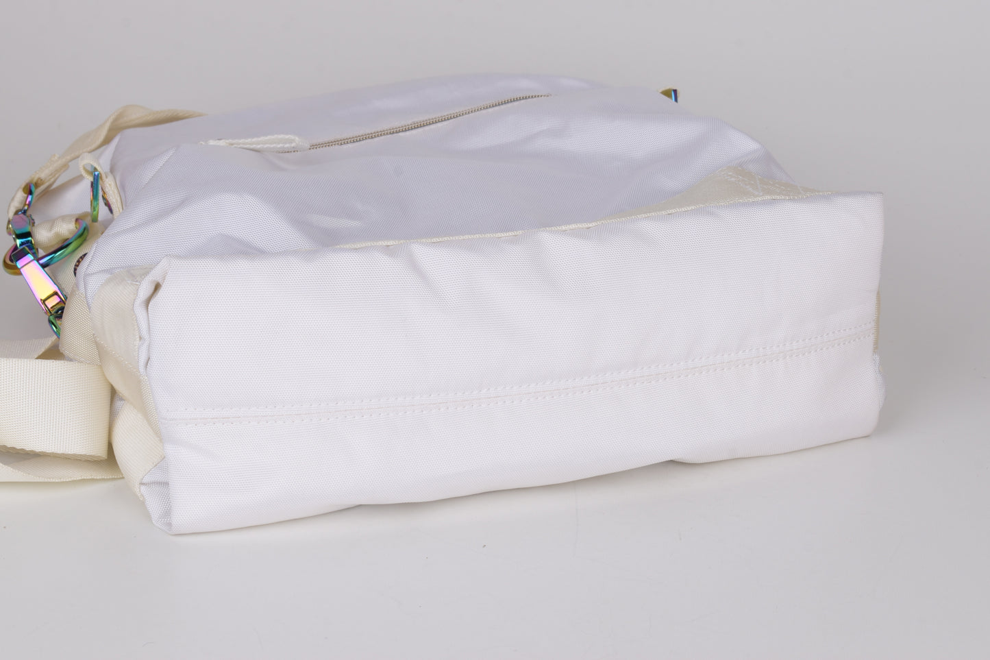 * George Gina & Lucy "100 Peaches" White Shoulder Bag 33x35cm Excellent 10/10