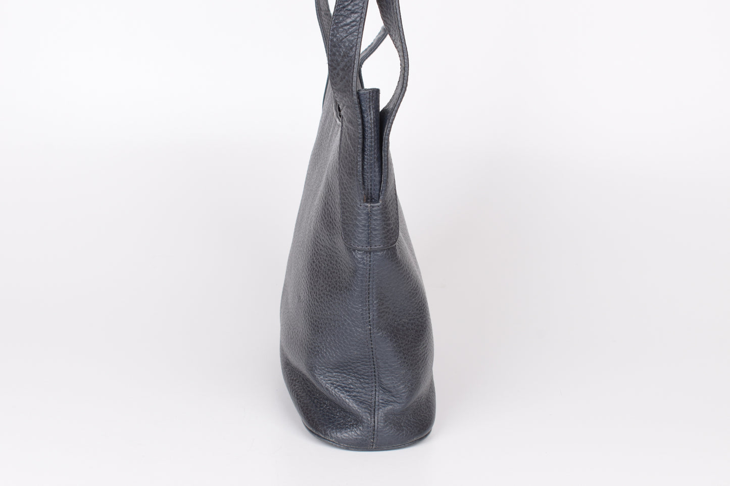 Vintage Loewe Navy Shoulder Bag 26x26cm V.Good 8/10