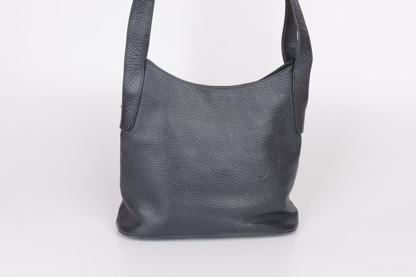 Vintage Loewe Navy Shoulder Bag 26x26cm V.Good 8/10