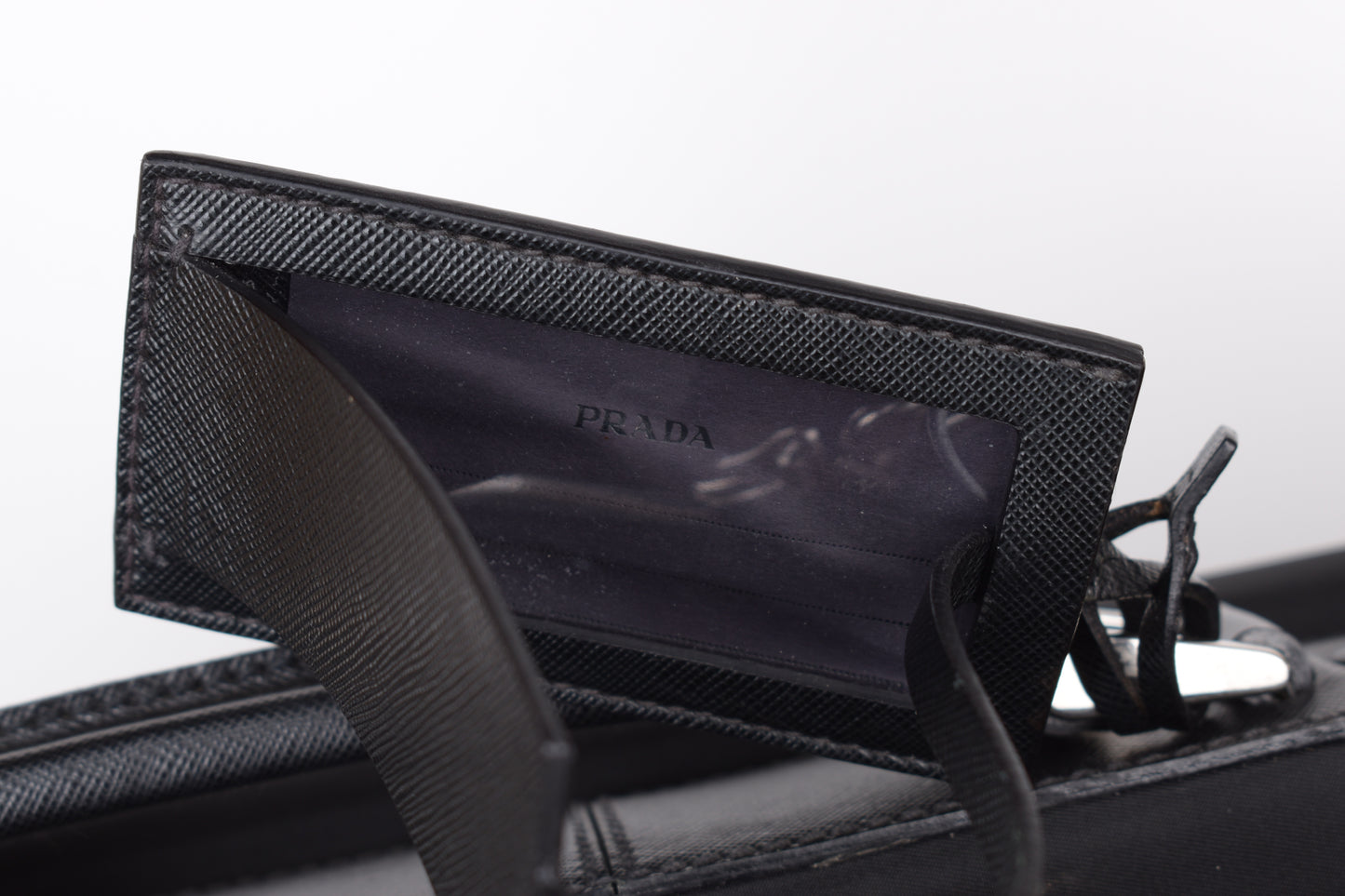 * Prada Large Re-Nylon and Saffiano leather suitcase 60x40x19cm Excellent 9/10
