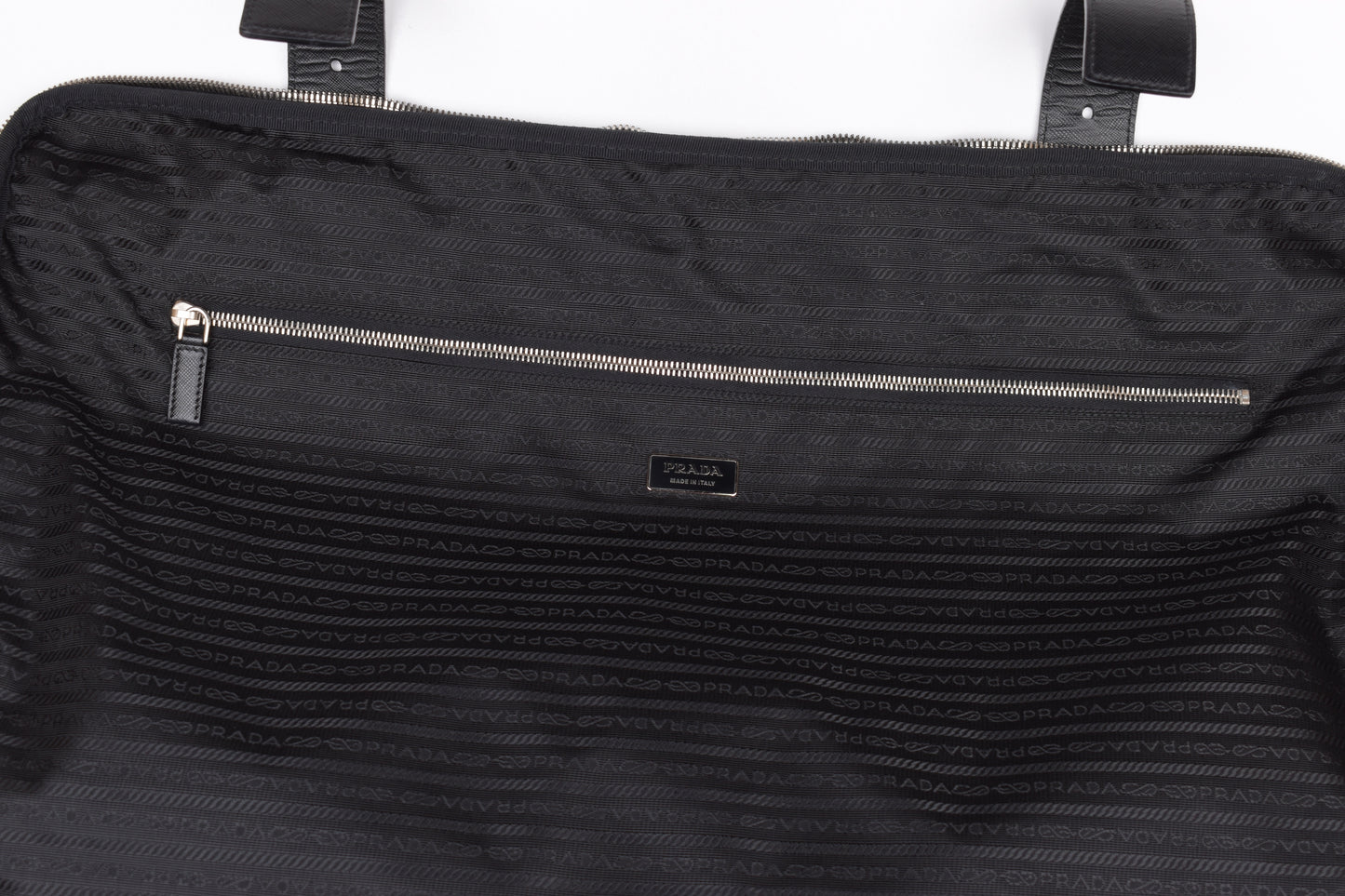 * Prada Large Re-Nylon and Saffiano leather suitcase 60x40x19cm Excellent 9/10