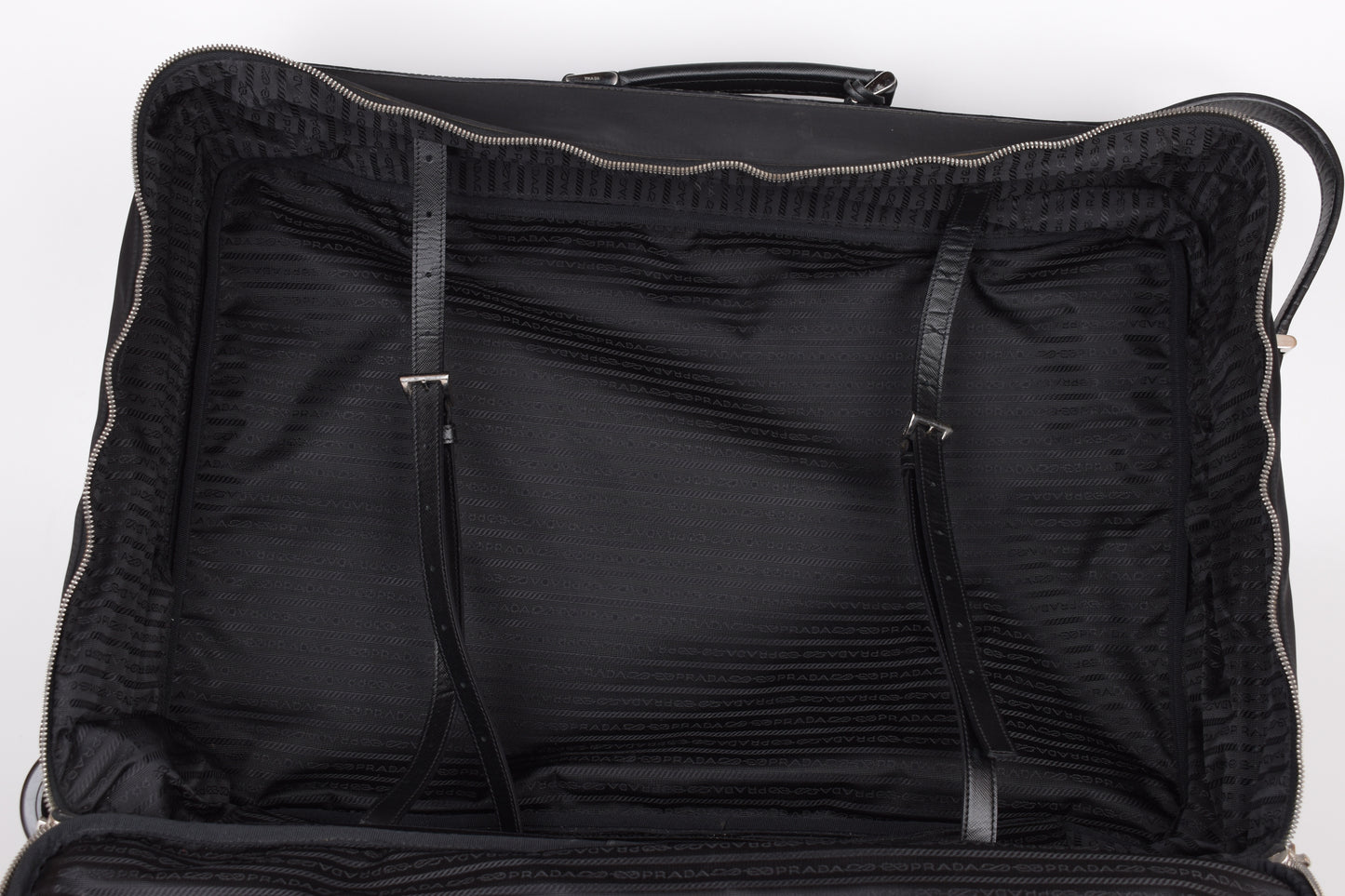 * Prada Large Re-Nylon and Saffiano leather suitcase 60x40x19cm Excellent 9/10
