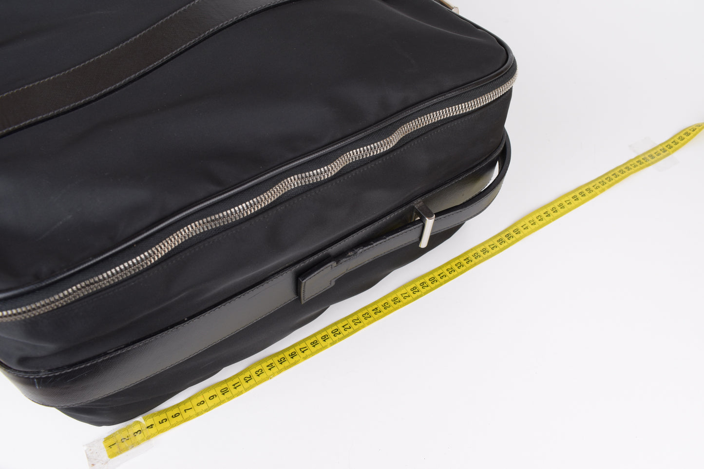 * Prada Large Re-Nylon and Saffiano leather suitcase 60x40x19cm Excellent 9/10