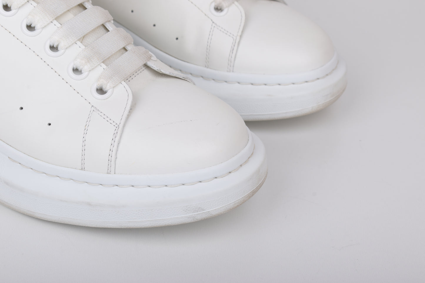 Alexander McQueen 553680 Chaussures Hommes Oversize, Taille EU 43, Très Bon 8/10