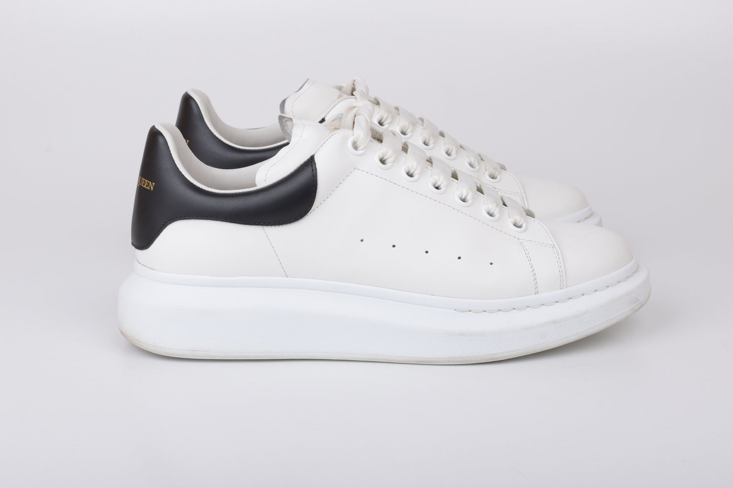 Alexander McQueen 553680 Chaussures Hommes Oversize, Taille EU 43, Très Bon 8/10