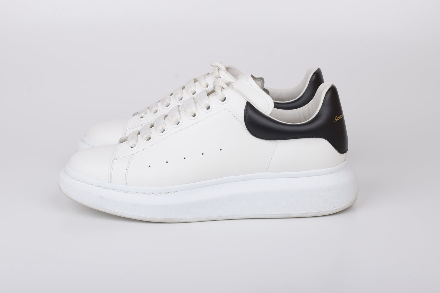 Alexander McQueen 553680 Chaussures Hommes Oversize, Taille EU 43, Très Bon 8/10