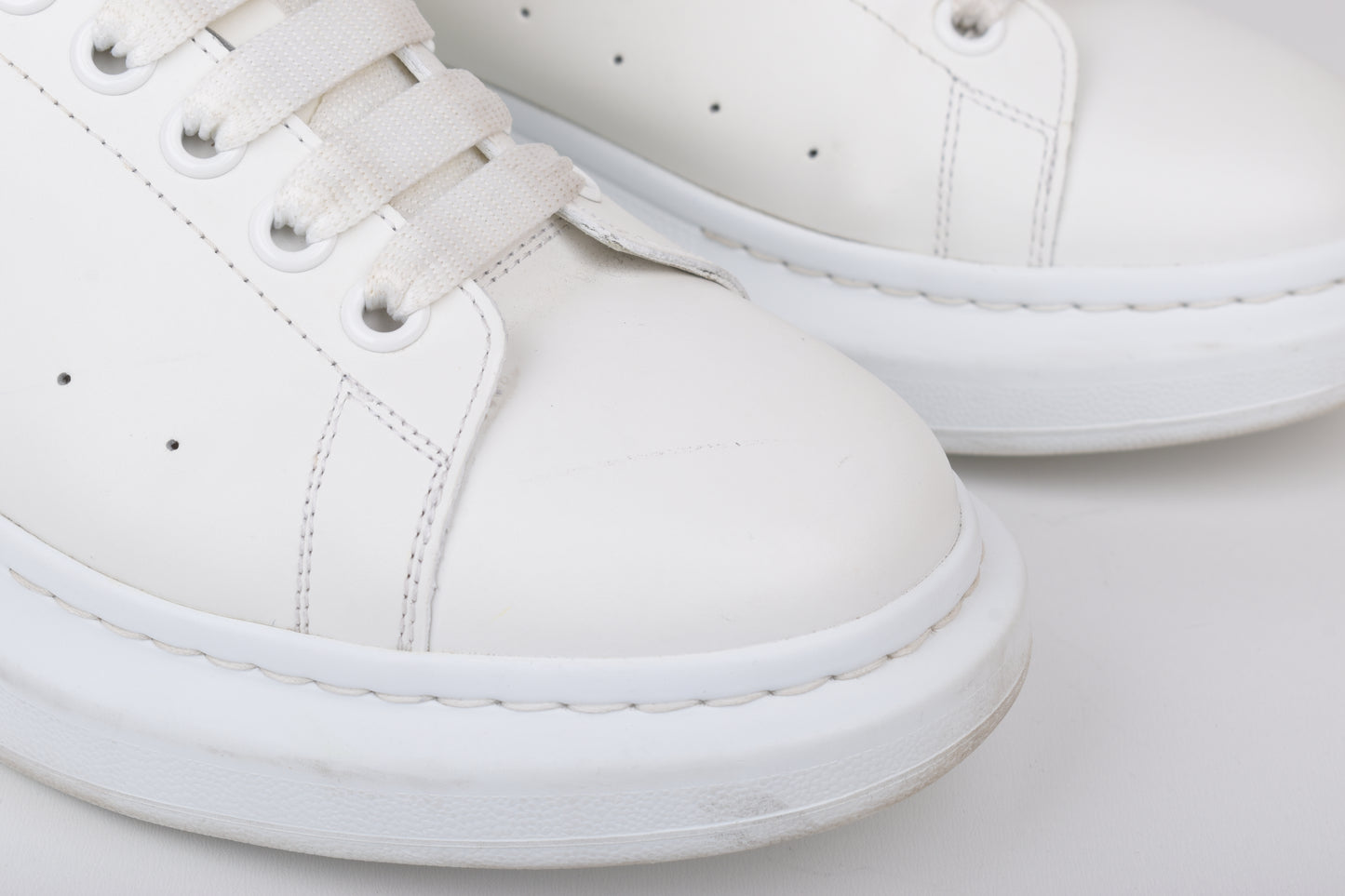 Alexander McQueen 553680 Chaussures Hommes Oversize, Taille EU 43, Très Bon 8/10