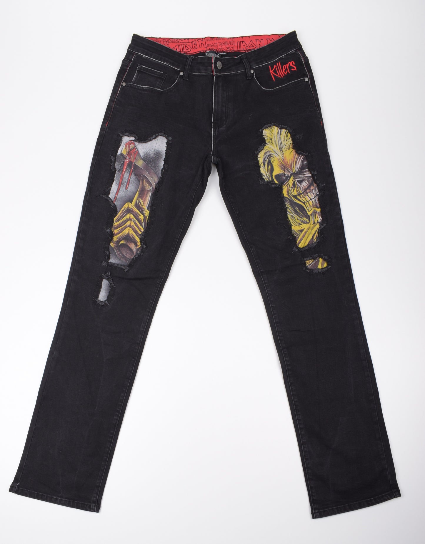 * Iron Maiden Signature Collection Killers 2022 Jeans, Size 33x34, V.good 8/10