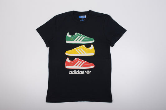 Chaussures Samba Noires Adidas, T-Shirts, Taille M, Très Bon 7/10