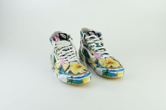 Vans Vault x Kenzo OG Sk8-Hi LX Floral Sneakers, Size EU 40, V.Good 7/10