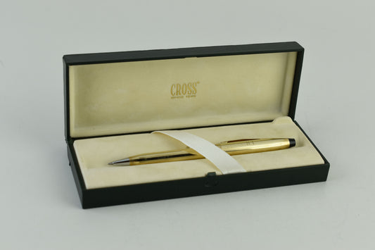 Cross Classic Century 10KT Gold-Filled (Rolled Gold) Ballpoint Pen, Excellent 9/10