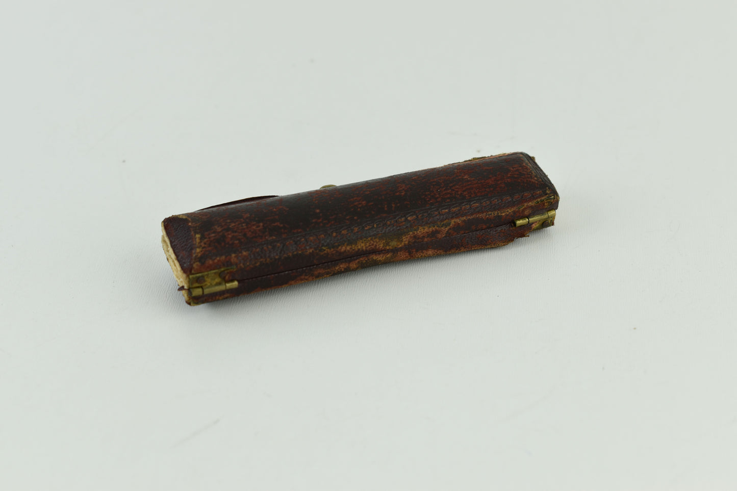French Antique Bakelite Gold Rim Cigarette Holder 8cm, V.Good 8/10