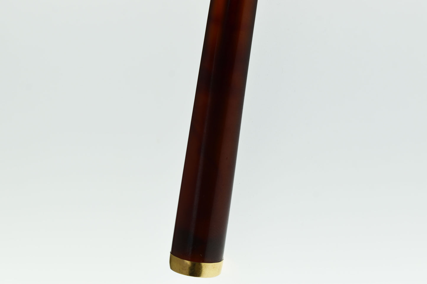 French Antique Bakelite Gold Rim Cigarette Holder 8cm, V.Good 8/10