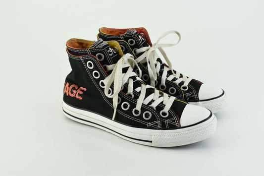 AC/DC Converse Chuck Taylor Powerage Black Shoes 2009 Limited, Size EU 40, V.Good 7/10