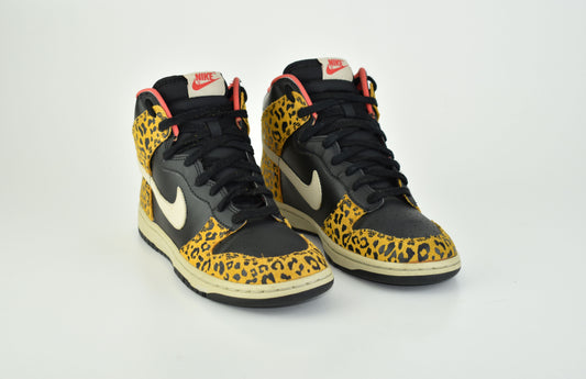 Nike Dunk High Skinny Leopard 429984-011, Women Shoes, Size EU 39, Excellent 10/10