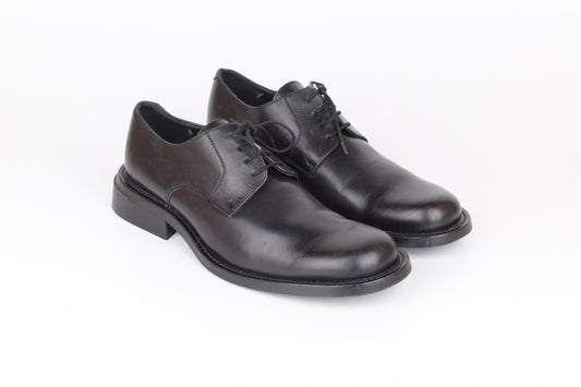 * Kenzo Black Kenzo Paris 'KENZO Ukio' Derbys Made in France, Size 44, Excellent 9/10