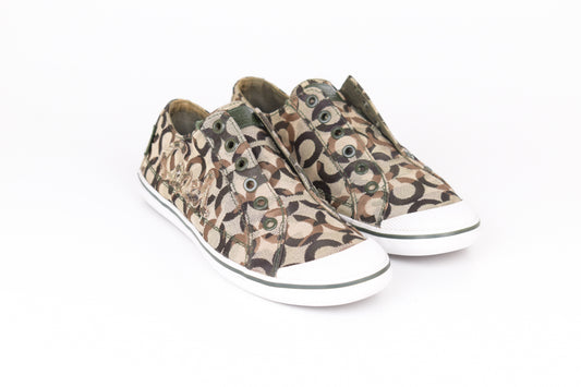 * Signature Coach Camo Low Top Keeley Sneakers A1612, Size 39.5, V.Good 7/10 *