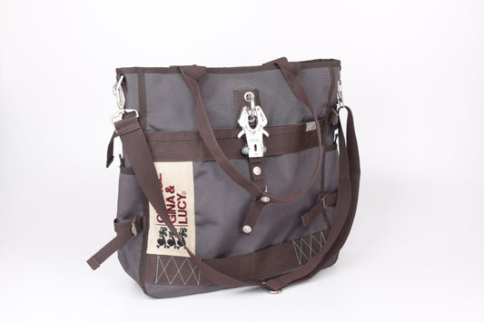 * George Gina & Lucy GGL Anything Goes vintage large Shopper Bag, 40x40cm, Excellent 9/10