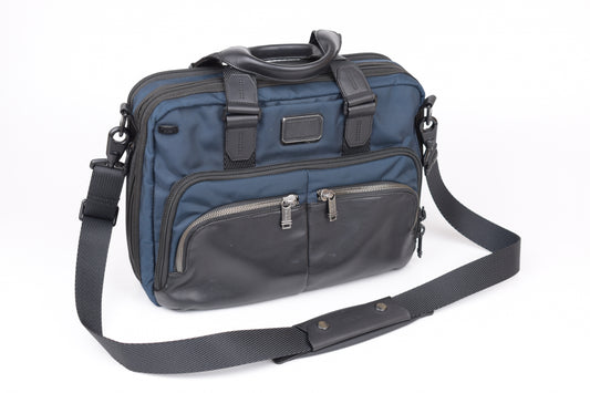 *TUMI Alpha Bravo Albany Slim Commuter Briefcase, 36x28cm, Excellent 9/10