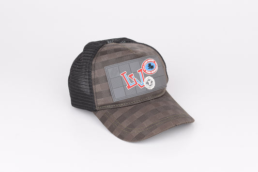 Louis Vuitton Mesh Signature Brown Cap Hat, V.Good 7/10