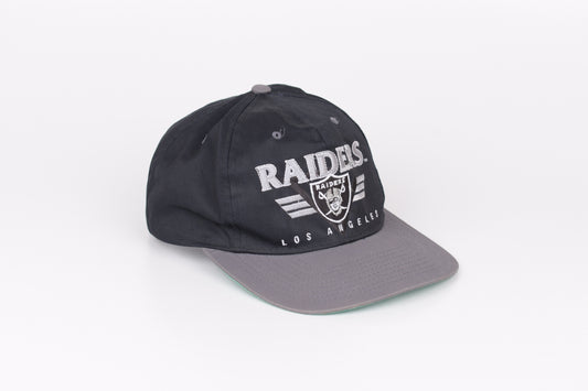 * Vintage 1993 Los Angeles Raiders Snapback Hat Cap, Excellent 9/10
