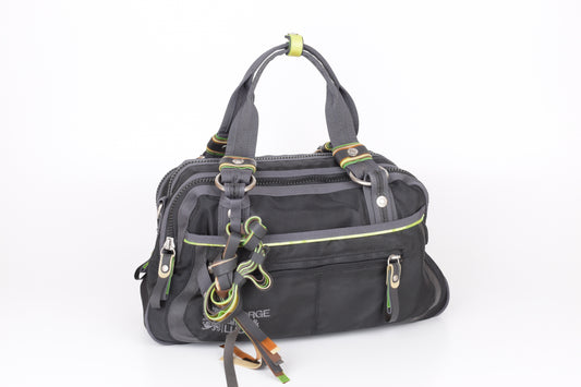 * George Gina & Lucy "Bun Gina" Gray Large Shoulder Bag 41x21cm Excellent 10/10