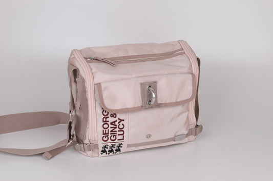 * George Gina & Lucy "Mr. Postman" Pink Shoulder Bag 31x27cm V.Good 8/10