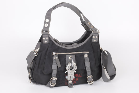 * George Gina & Lucy "Mos Cowgirl" Black HandBag 35x24cm Excellent 9/10