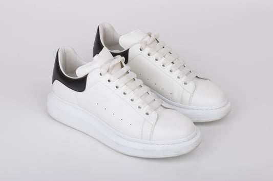 Alexander McQueen 553680 Chaussures Hommes Oversize, Taille EU 43, Très Bon 8/10