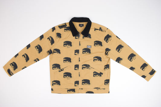 * Obey Sees All Work Jacket, Size M, V.Good 8/10