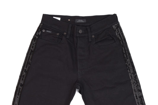 * Polo Ralph Lauren BLACK Women's The Callen High Rise Slim Pant, Size 26 (S), Excellent 10/10
